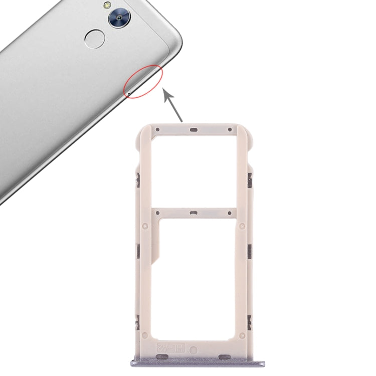 Tiroir Carte SIM + Tiroir Carte SIM / Tiroir Carte Micro SD pour Huawei Honor 6A, For Huawei Honor 6A