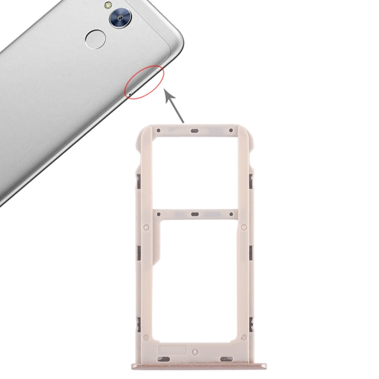 Tiroir Carte SIM + Tiroir Carte SIM / Tiroir Carte Micro SD pour Huawei Honor 6A, For Huawei Honor 6A, For Huawei 6A