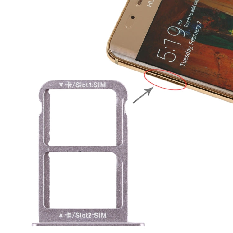 Tiroir Carte SIM + Tiroir Carte SIM pour Huawei Mate 9 Pro