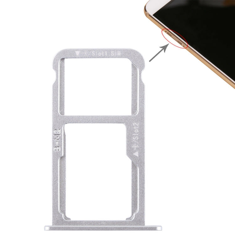 Tiroir Carte SIM + Tiroir Carte SIM / Carte Micro SD pour Huawei G9 Plus