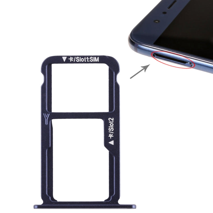 Tiroir Carte SIM + Tiroir Carte SIM / Carte Micro SD pour Huawei Honor 8, For Huawei Honor 8, For Huawei 8, For Honor 8
