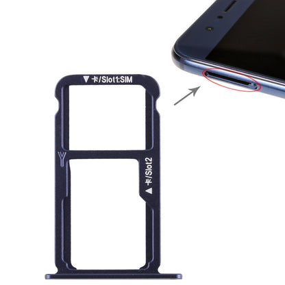 Tiroir Carte SIM + Tiroir Carte SIM / Carte Micro SD pour Huawei Honor 8, For Huawei Honor 8, For Huawei 8, For Honor 8