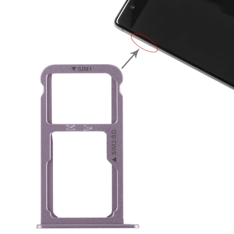 Tiroir Carte SIM + Tiroir Carte SIM / Carte Micro SD pour Huawei P9 Plus
