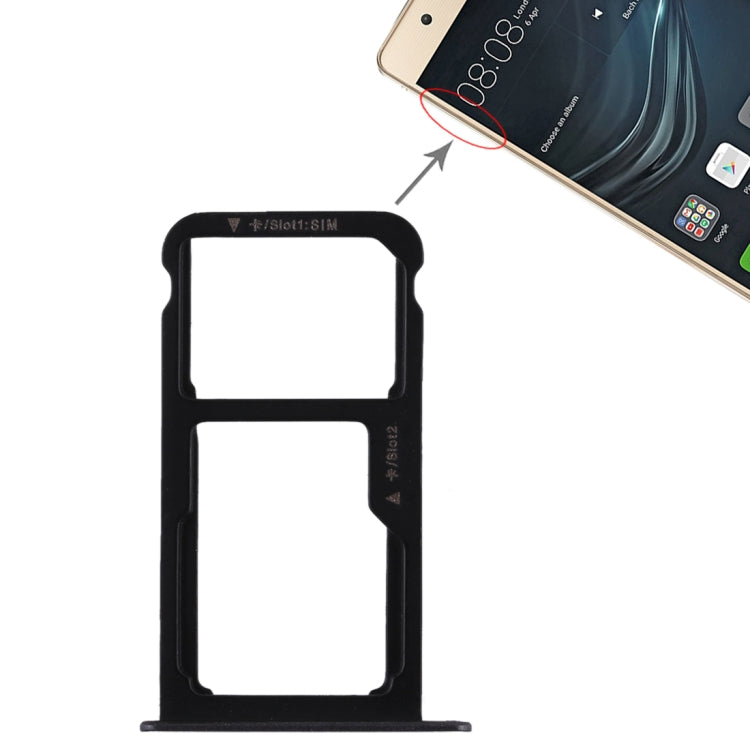 Tiroir Carte SIM + Tiroir Carte SIM / Carte Micro SD pour Huawei P9 Lite