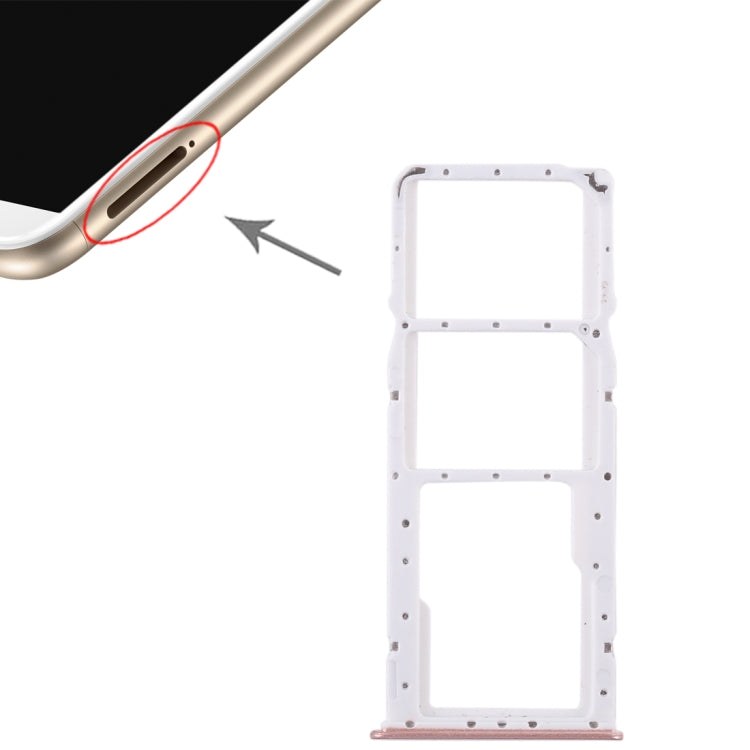 2 Tiroir Carte SIM + Tiroir Carte Micro SD pour Huawei Enjoy 8 Plus
