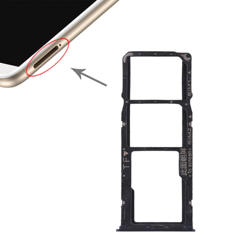 2 Tiroir Carte SIM + Tiroir Carte Micro SD pour Huawei Enjoy 8 Plus