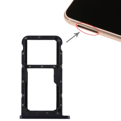 Tiroir Carte SIM + Tiroir Carte SIM / Carte Micro SD pour Huawei P20 Lite / Nova 3e