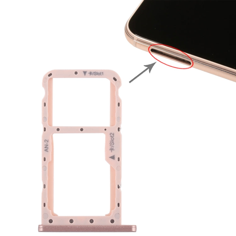 Tiroir Carte SIM + Tiroir Carte SIM / Carte Micro SD pour Huawei P20 Lite / Nova 3e