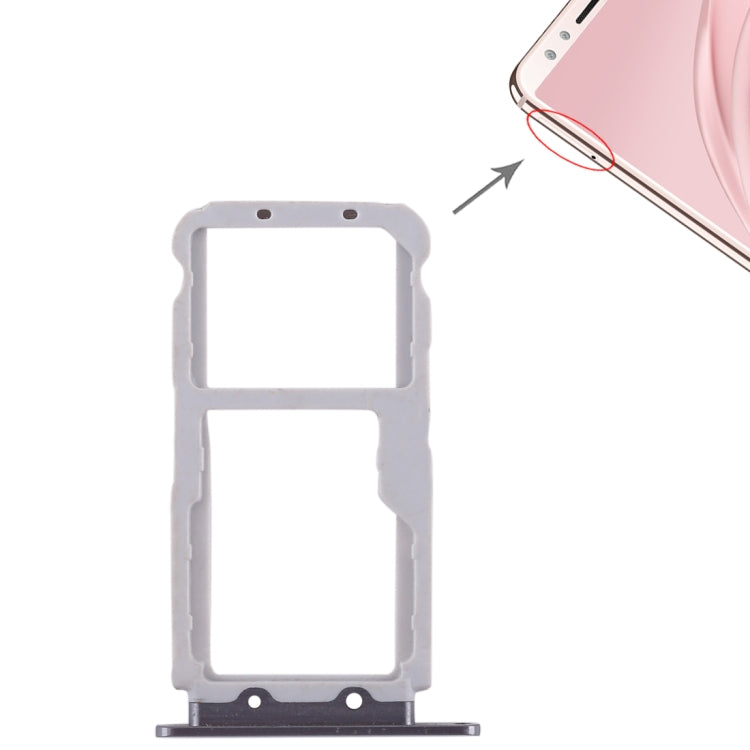 2 Tiroir Carte SIM / Tiroir Carte Micro SD pour Huawei Nova 2s