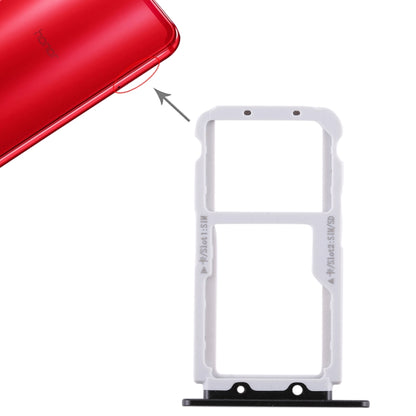 Tiroir Carte SIM + Tiroir Carte SIM / Carte Micro SD pour Huawei Honor View 10 / V10, For Honor V10, For Huawei View 10 / V10, For Honor View 10 / V10