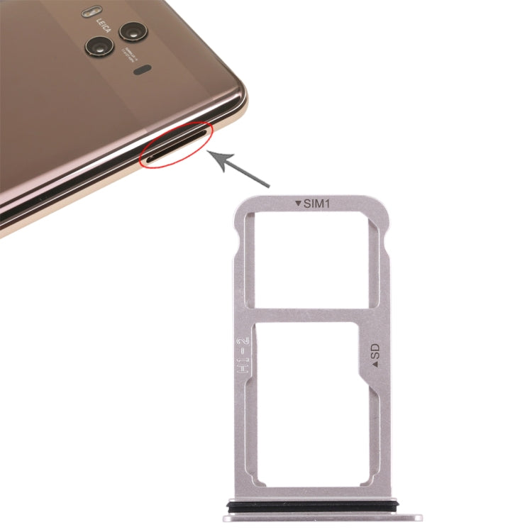 Tiroir Carte SIM + Tiroir Carte SIM / Carte Micro SD pour Huawei Mate 10