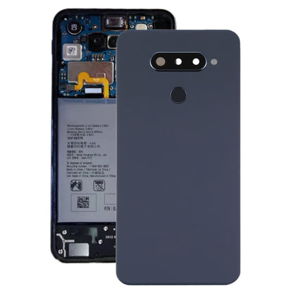 Couvercle arrière de batterie d'origine avec couvercle d'objectif d'appareil photo pour LG Q70/LM-Q730N (version KR)