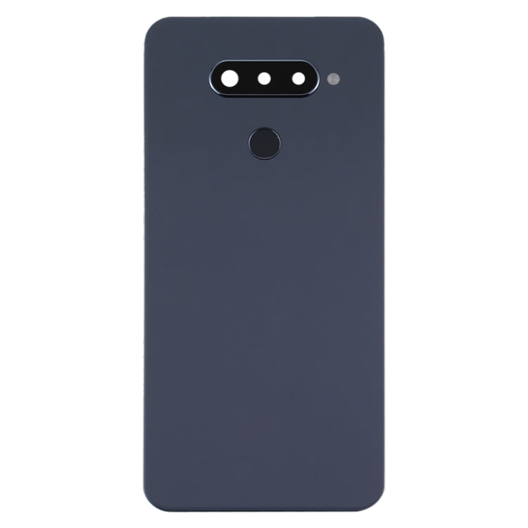 Couvercle arrière de batterie d'origine avec couvercle d'objectif d'appareil photo pour LG Q70/LM-Q730N (version KR)