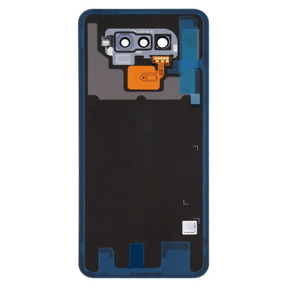 Couvercle arrière de batterie d'origine avec couvercle d'objectif d'appareil photo pour LG Q70/LM-Q730N (version KR)