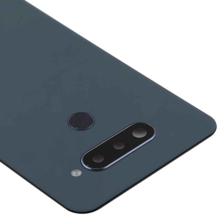 Couvercle arrière de batterie d'origine avec couvercle d'objectif d'appareil photo pour LG Q70/LM-Q730N (version KR)
