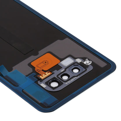 Couvercle arrière de batterie d'origine avec couvercle d'objectif d'appareil photo pour LG Q70/LM-Q730N (version KR)