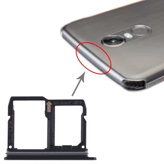 Plateau pour carte Nano SIM + plateau pour carte Micro SD pour LG Stylo 4 / Q Stylus Q710 / LM-Q710CS / LM-Q710MS / LM-Q710ULS / LM-Q710ULM / LM-Q710TS / LM-Q710WA