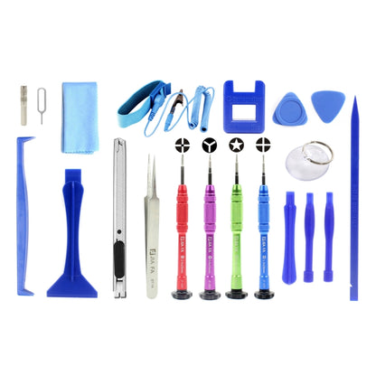 JIAFA JF-8166 Ensemble d'outils de réparation 21 en 1 avec sac