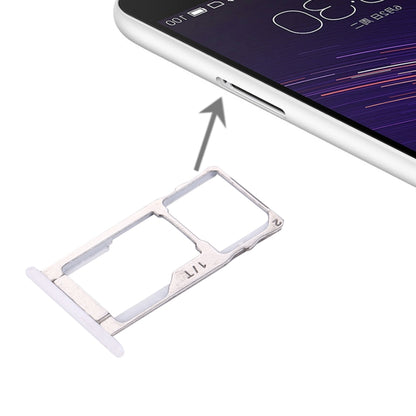 Pour Meizu Meilan Plateau de carte SIM + SIM / Micro SD en métal