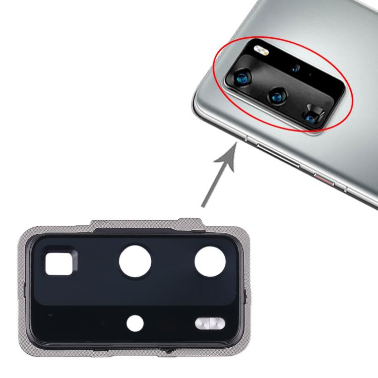 Couvercle d'objectif d'appareil photo d'origine pour Huawei P40 Pro