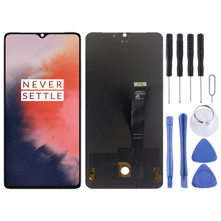 Pour OnePlus 7T avec écran LCD OEM à assemblage complet de numériseur