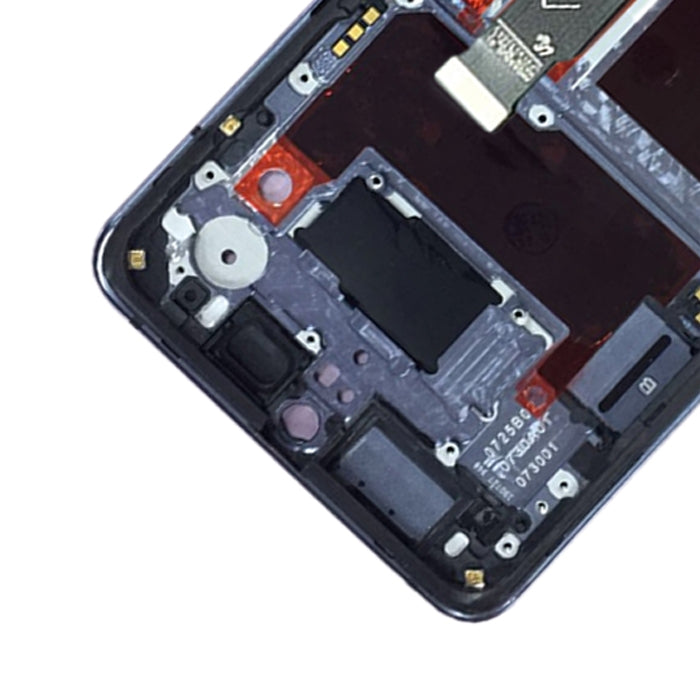 Pour OnePlus 7T HD1901 HD1903 HD1900 HD1905 numériseur assemblage complet avec cadre écran LCD OEM, For OnePlus 7T(AMOLED)