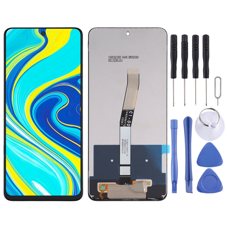 Écran LCD et numériseur complet pour Xiaomi Redmi Note 9S / Redmi Note 9 Pro / Redmi Note 9 Pro Max / Redmi Note 9 Pro (Inde) / Note 10 Lite