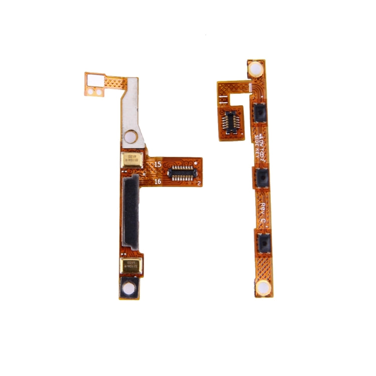 Pour BlackBerry Classic/Q20 bouton d'alimentation et bouton de Volume câble flexible + ruban de microphone câble flexible, For BlackBerry Classic / Q20