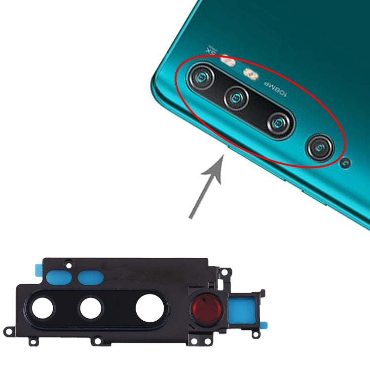 Cache objectif d'appareil photo pour Xiaomi Mi CC9 Pro / Mi Note 10 / Mi Note 10 Pro
