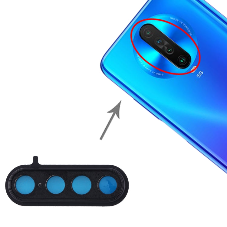 Cache objectif d'appareil photo pour Xiaomi Redmi K30 (version 5G)