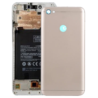 Coque arrière avec touches latérales pour Xiaomi Redmi Note 5A Prime