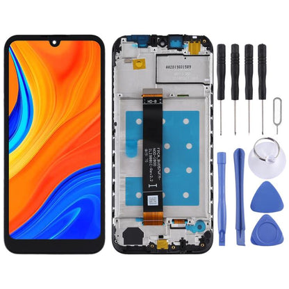 Écran LCD et numériseur complet avec cadre pour Huawei Y5 (2019)