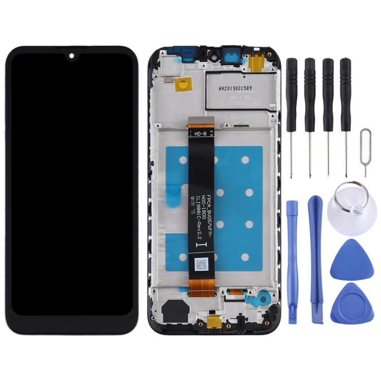 Écran LCD et numériseur complet avec cadre pour Huawei Y5 (2019)