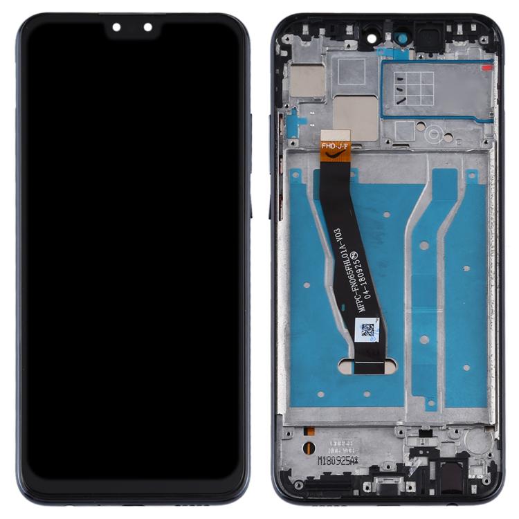 Écran LCD et numériseur complet avec cadre pour Huawei Y9 (2019)