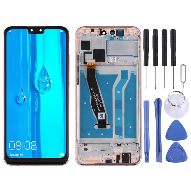 Écran LCD et numériseur complet avec cadre pour Huawei Y9 (2019)