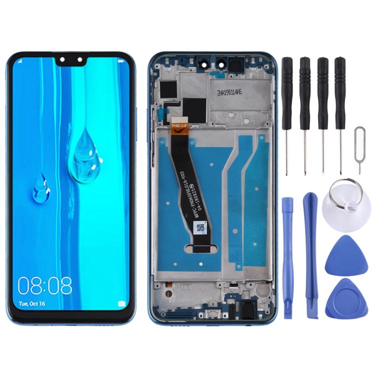 Écran LCD et numériseur complet avec cadre pour Huawei Y9 (2019)