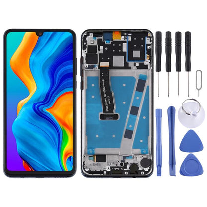 Écran LCD et numériseur complet avec cadre pour Huawei P30 Lite (RAM 4G / version standard)