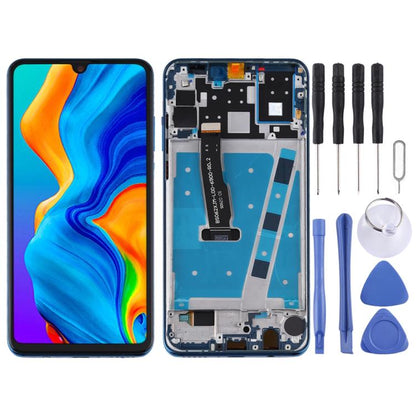 Écran LCD et numériseur complet avec cadre pour Huawei P30 Lite (RAM 4G / version standard)
