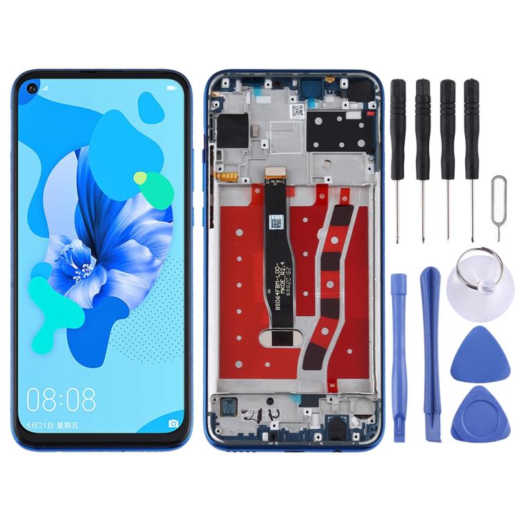 Écran LCD et numériseur complet avec cadre pour Huawei Nova 6 SE