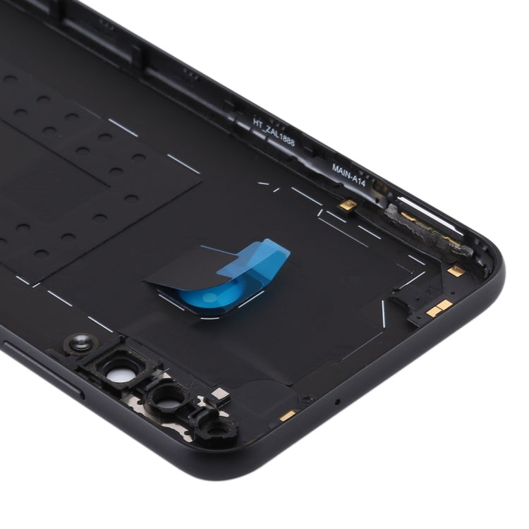 Cache arrière de batterie d'origine avec cache d'objectif d'appareil photo pour Huawei Y6p