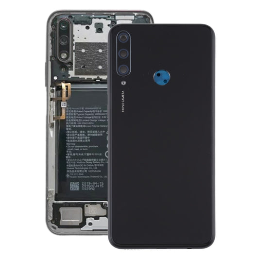 Cache arrière de batterie d'origine avec cache d'objectif d'appareil photo pour Huawei Y6p