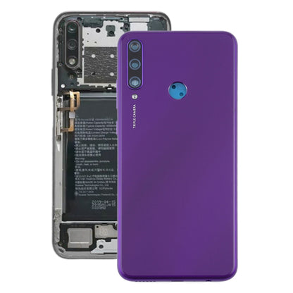 Cache arrière de batterie d'origine avec cache d'objectif d'appareil photo pour Huawei Y6p
