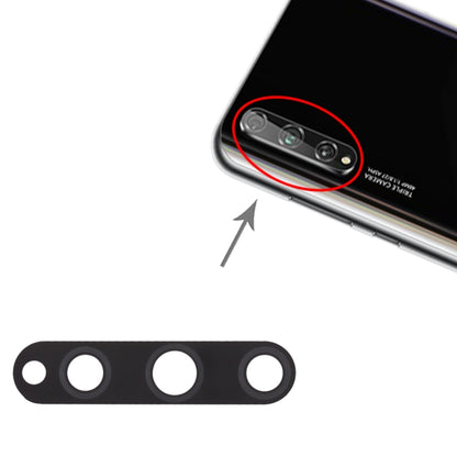 Pour Huawei Y8p / P Smart S Objectif de caméra arrière 10 pièces, For Huawei Y8p