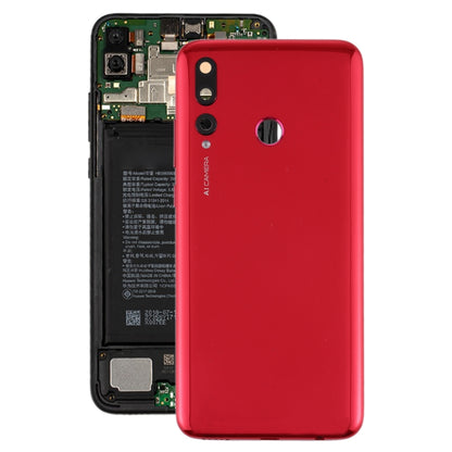Couvercle arrière de batterie d'origine avec couvercle d'objectif d'appareil photo pour Huawei P Smart + 2019
