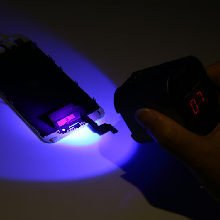 QIANLI 4W lampe de polymérisation UV de réparation de téléphone intelligent rechargeable