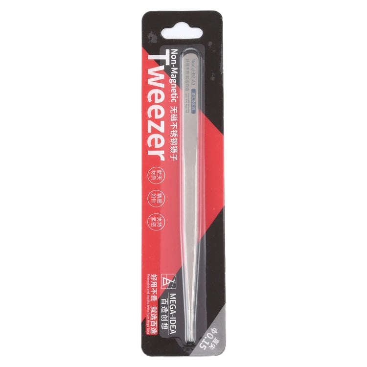 Pincettes non magnétiques en acier inoxydable BZ-A2 0,15 mm