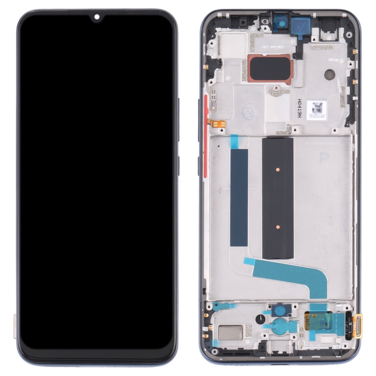 Écran LCD de matériau AMOLED d'origine et assemblage complet de numériseur avec cadre pour Xiaomi Mi 10 Lite 5G