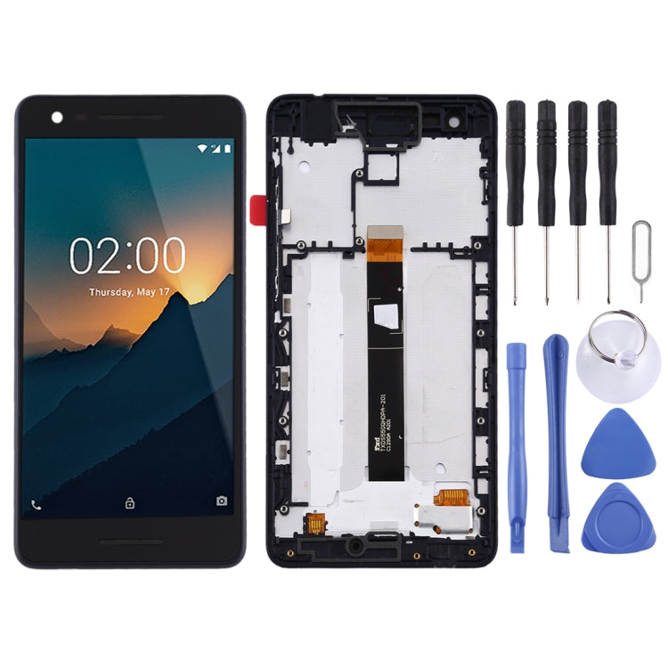 Écran LCD et numériseur complet avec cadre pour Nokia 2.1