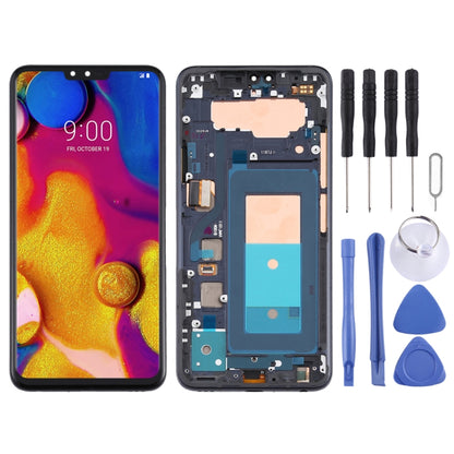Écran LCD et numériseur complet avec cadre pour LG V40 ThinQ