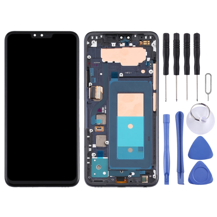 Écran LCD et numériseur complet avec cadre pour LG V40 ThinQ